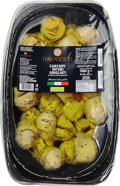 Carciofi Interi Grigliati 2kg ITALCARCIOFI