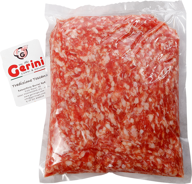 Salsiccia Fresca Toscana di Puro Suino Impasto (1kg approx.) SALUMIFICIO GERINI