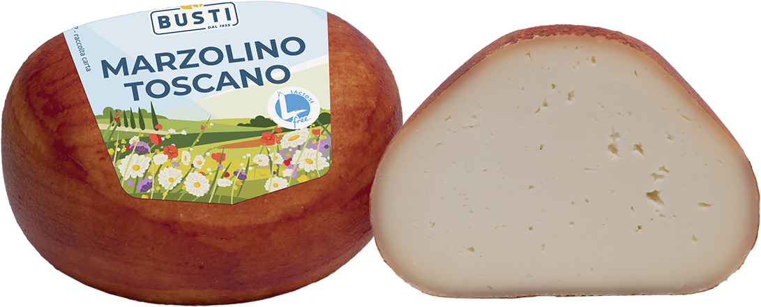Formaggio Marzolino Toscano Senza Lattosio (1 kg approx.) Sottovuoto CASEIFICIO BUSTI