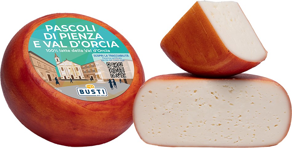 Pascoli di Pienza e Val d'Orcia (1.5kg approx.) Sottovuoto CASEIFICIO BUSTI