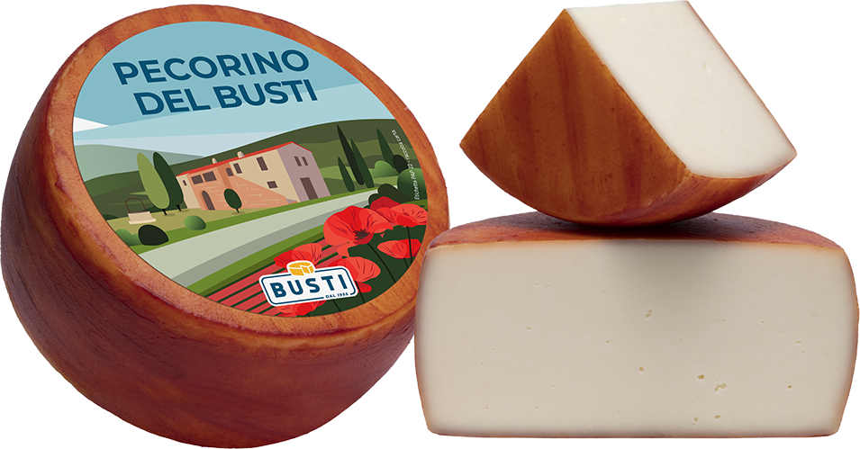 Pecorino del Busti Rosso (2kg approx.) Sottovuoto CASEIFICIO BUSTI