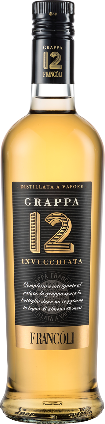Grappa 12 Invecchiata 70cl FRANCOLI