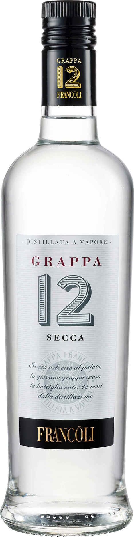 Grappa 12 Secca 70cl FRANCOLI